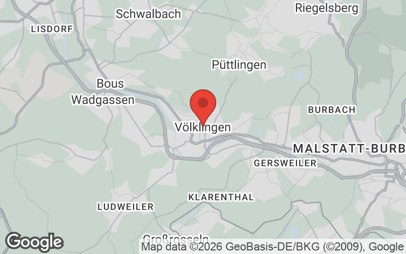 Karte von Völklingen