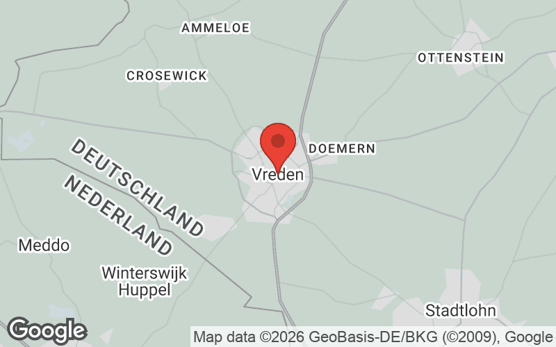 Karte von Vreden