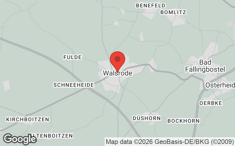 Karte von Walsrode