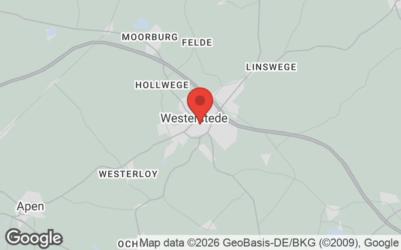 Karte von Westerstede