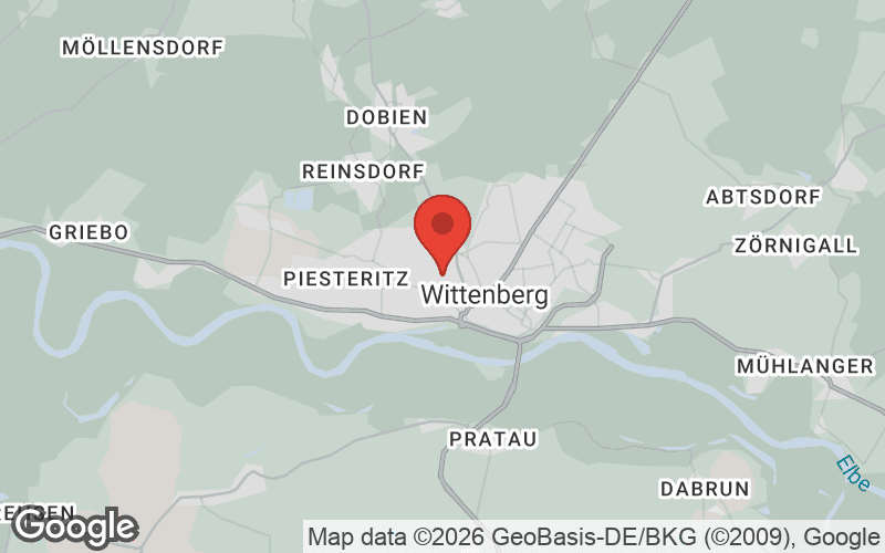 Karte von Lutherstadt Wittenberg