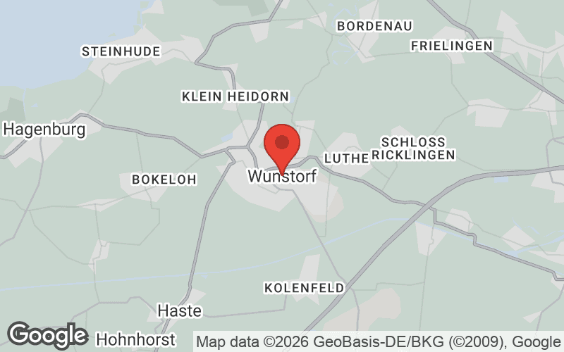 Karte von Wunstorf