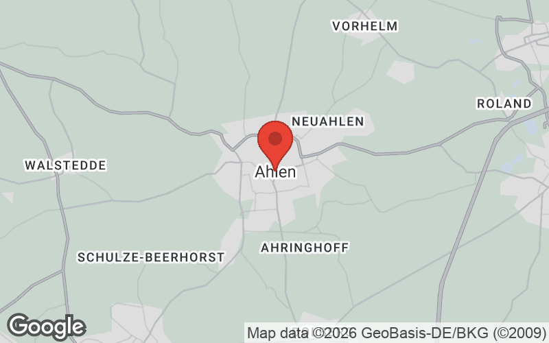 Karte von Ahlen