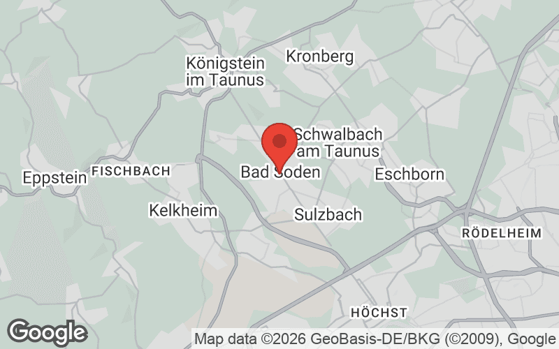 Karte von Bad Soden am Taunus