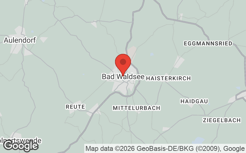 Karte von Bad Waldsee