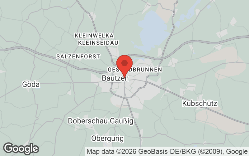 Karte von Bautzen