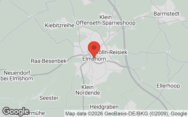 Karte von Elmshorn