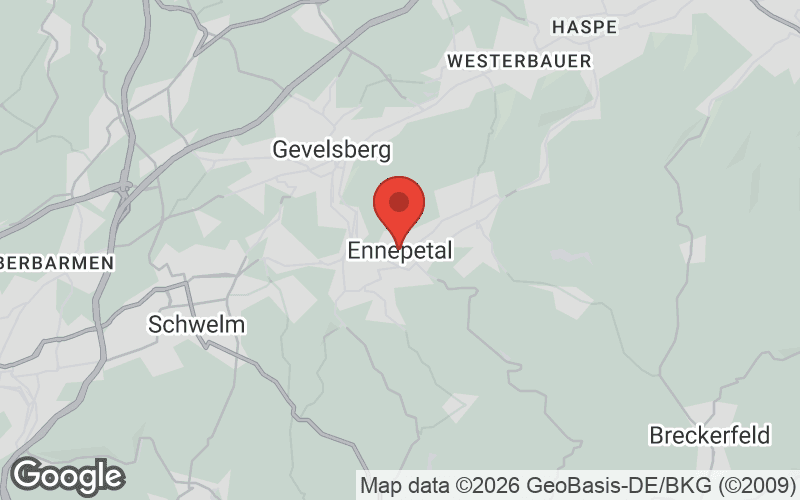 Karte von Ennepetal