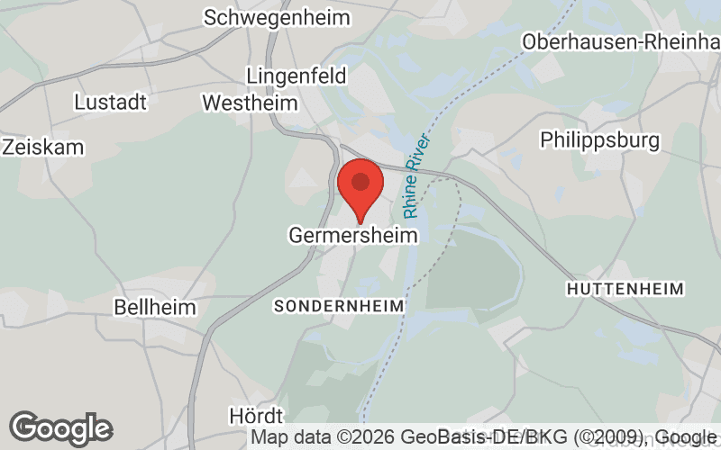 Karte von Germersheim