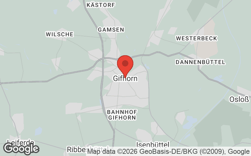 Karte von Gifhorn