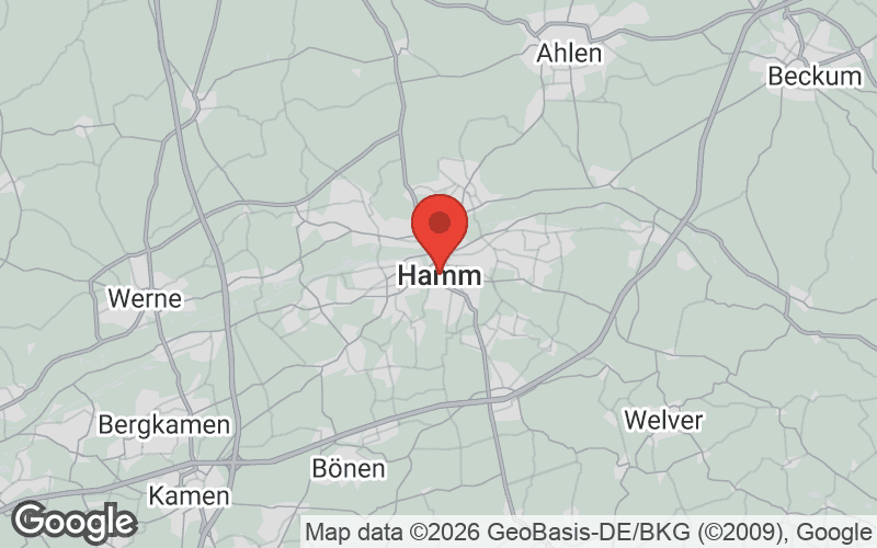 Karte von Hamm