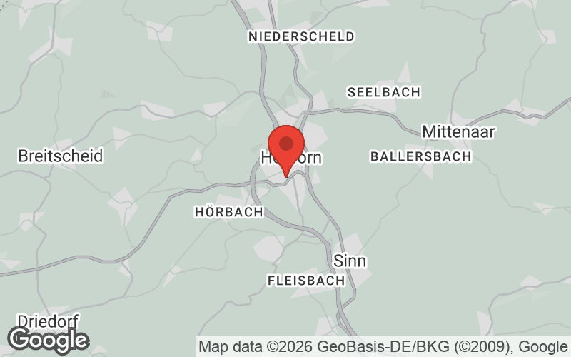 Karte von Herborn