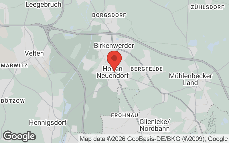 Karte von Hohen Neuendorf