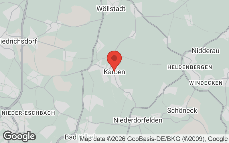 Karte von Karben
