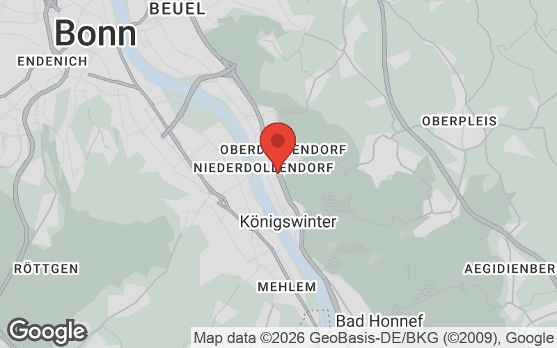 Karte von Königswinter