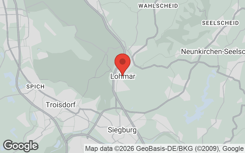 Karte von Lohmar