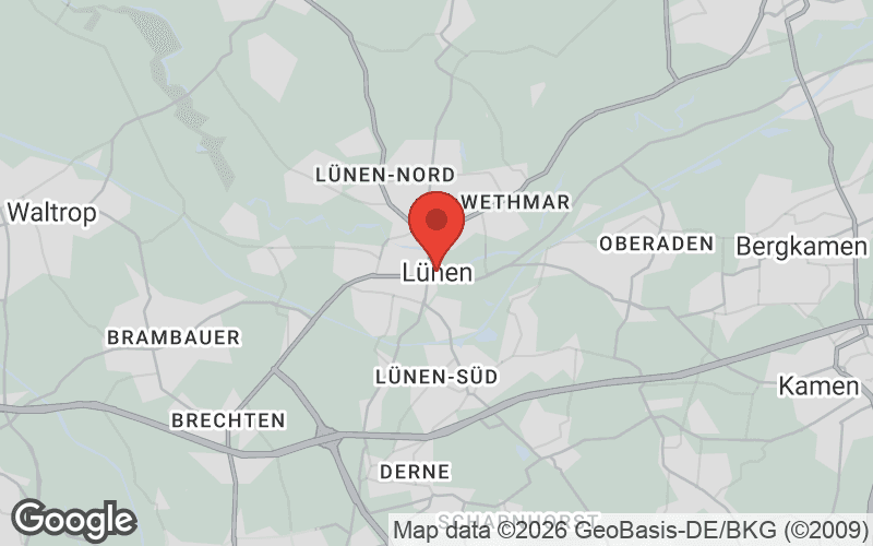Karte von Lünen