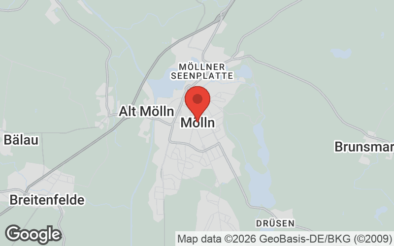 Karte von Mölln