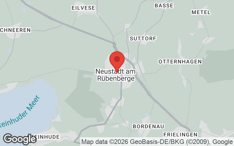 Karte von Neustadt am Rübenberge
