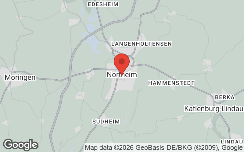 Karte von Northeim