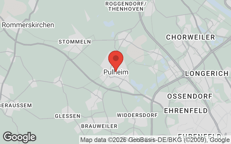 Karte von Pulheim