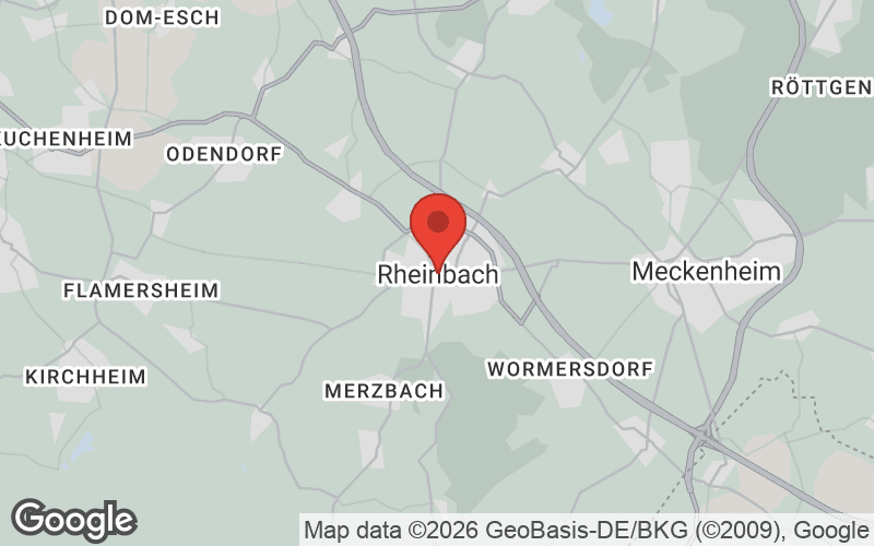Karte von Rheinbach