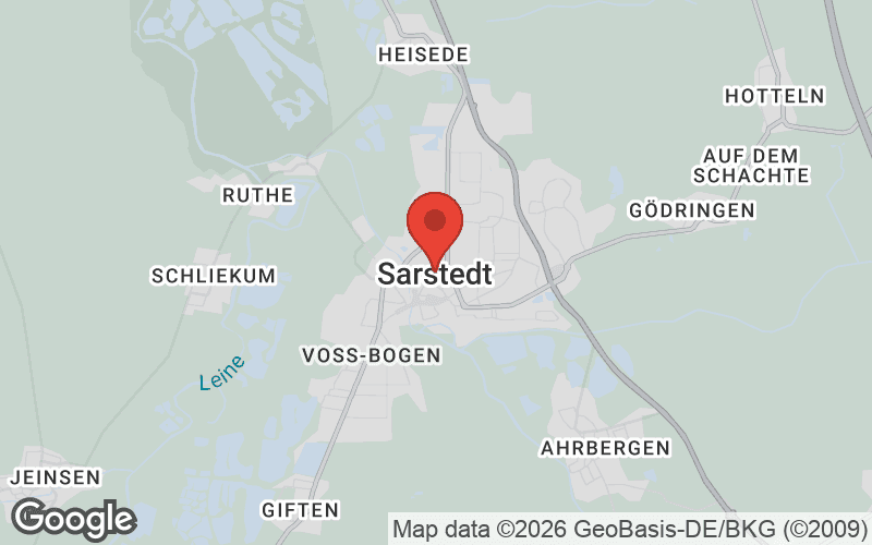 Karte von Sarstedt