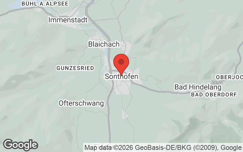 Karte von Sonthofen