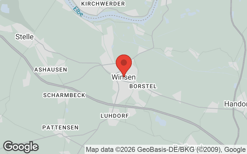 Karte von Winsen an der Luhe