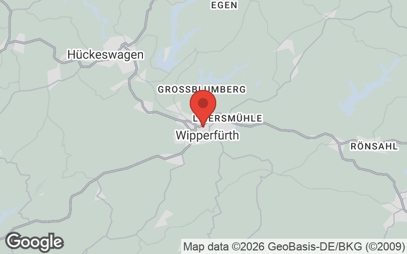 Karte von Wipperfürth