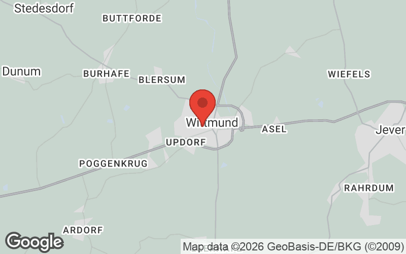 Karte von Wittmund